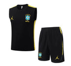 Camiseta y Pantalón corto de entrenamiento Brasil 26/27