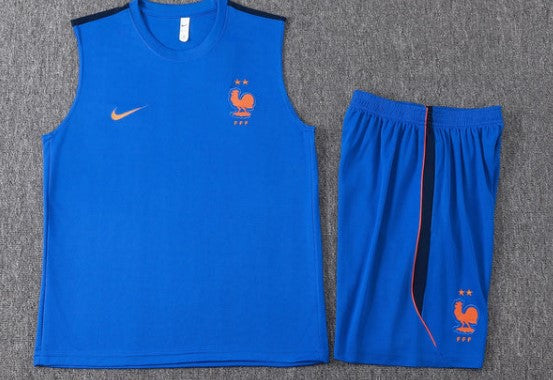 Camiseta y Pantalón corto de entrenamiento Francia 26/27