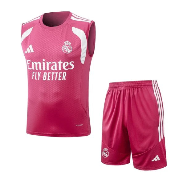 Camiseta y Pantalón corto de entrenamiento Real Madrid 26/27