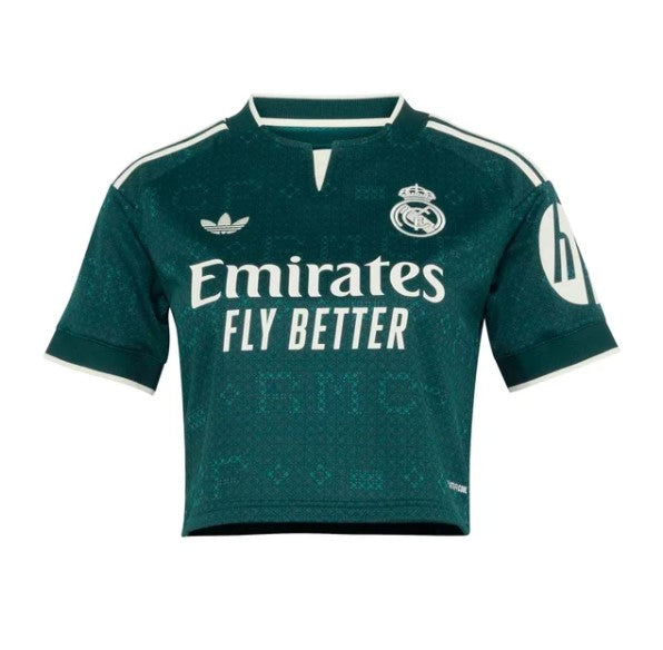 Camiseta Real Madrid Away 26/27 - Mujer Cropped