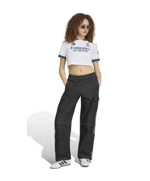 Camiseta Real Madrid Home 26/27 - Mujer Cropped