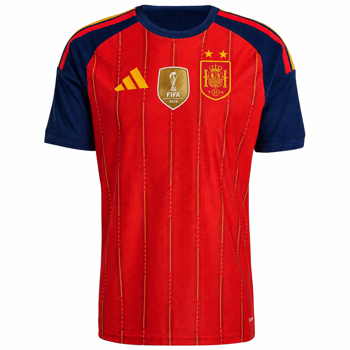 Camiseta España Home 2026/27 - Bicampeón del Mundo ⭐⭐ - Con Parche