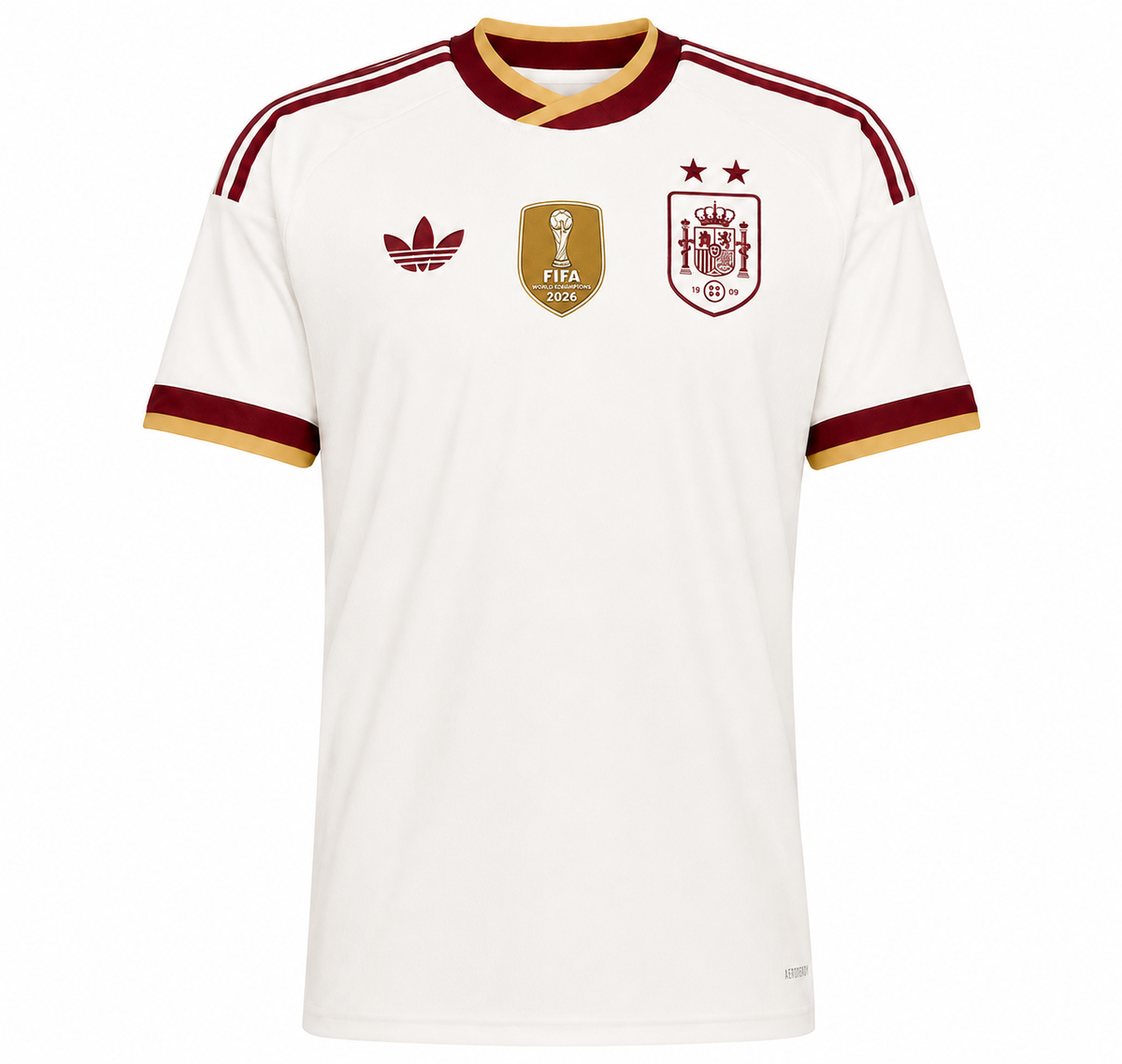 Camiseta España Away 2026/27 - Bicampeón del Mundo ⭐⭐ - Con Parche