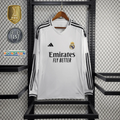 Camiseta Manga Larga Real Madrid 24/25 Con Patch UCL 15