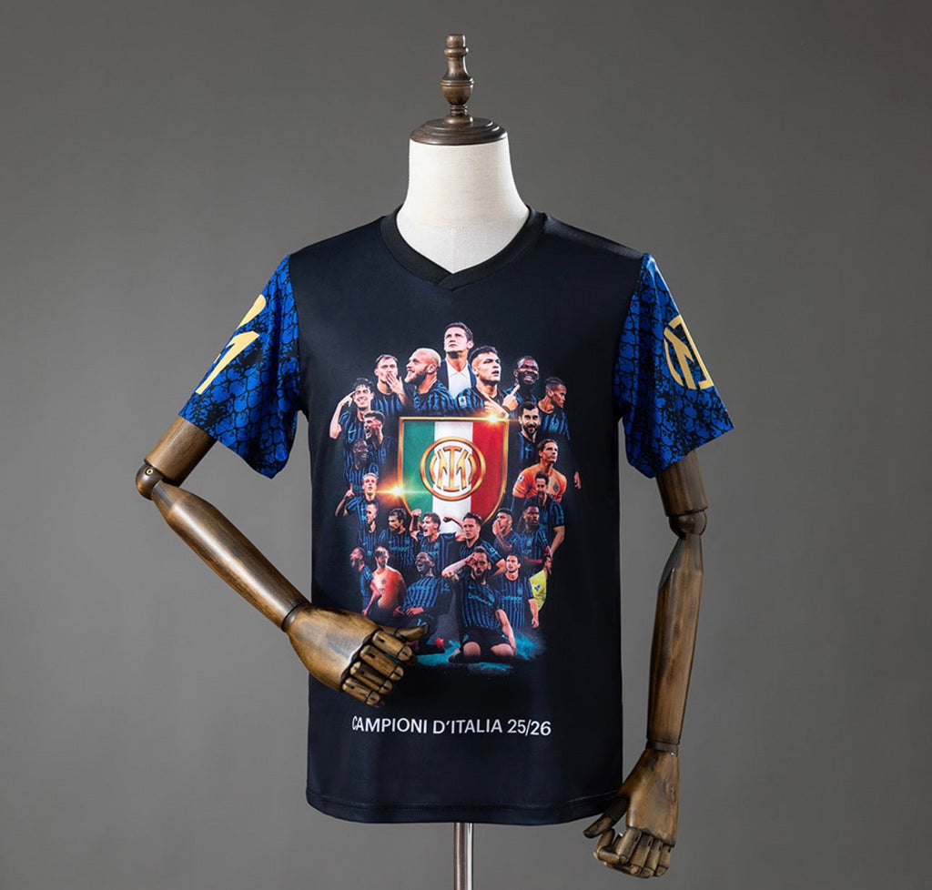 Camiseta Inter Home 26/27 - Campeón da Italia