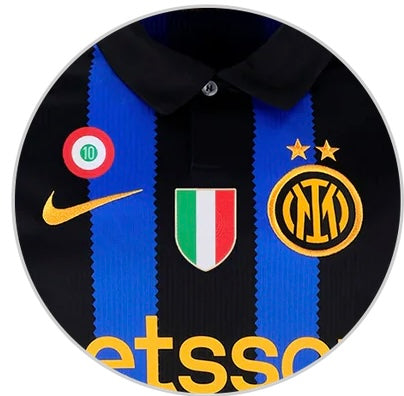 Camiseta Inter Home 26/27 - Escudo + Parches