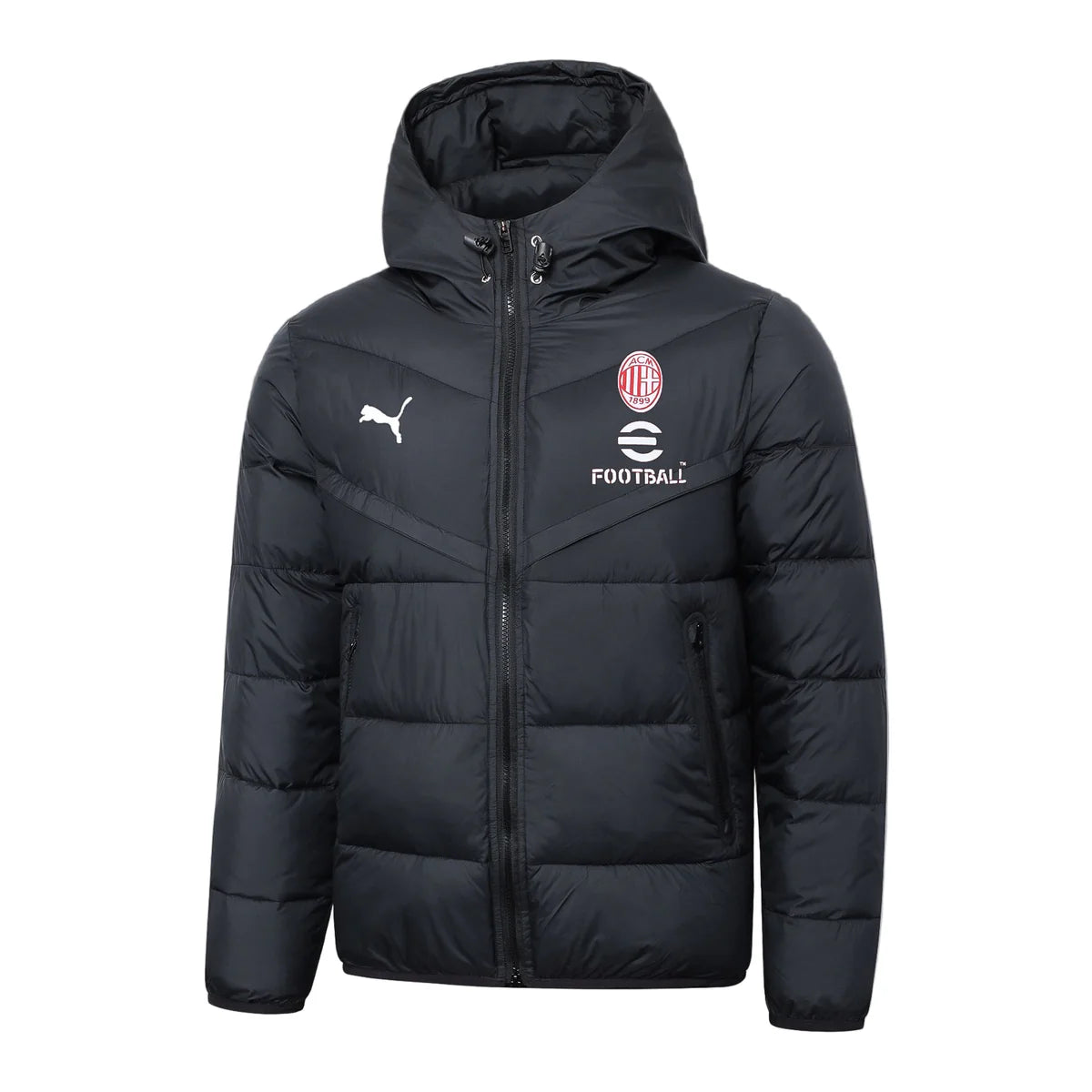 Abrigo acolchado Impermeable AC Milan