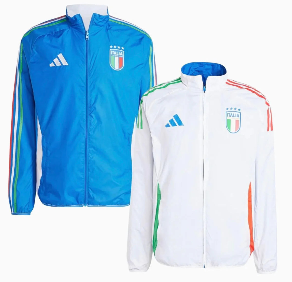 Chaqueta impermeable reversible Italia 24/25