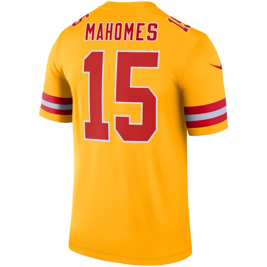 Kansas City Chiefs Patrick Mahomes - Yellow Jersey
