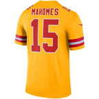 Kansas City Chiefs Patrick Mahomes - Yellow Jersey