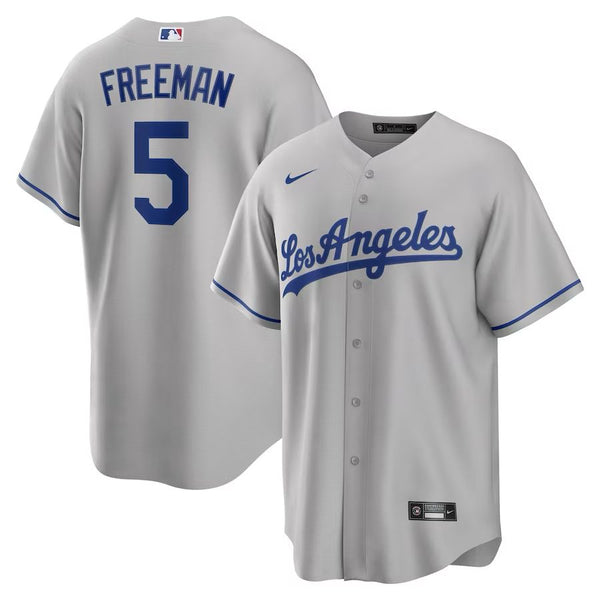 Los Angeles Dodgers Freddie Freeman – Gray Jersey