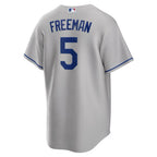 Los Angeles Dodgers Freddie Freeman – Gray Jersey