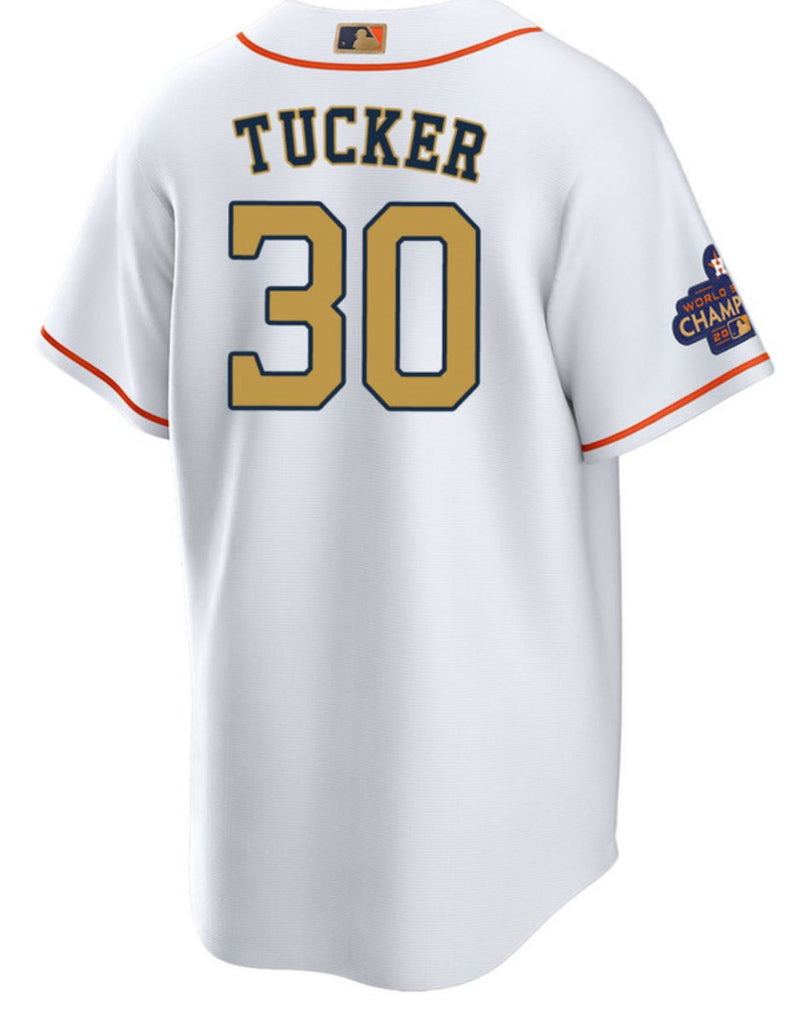 Houston Astros Kyle Tucker – Gold Collection Jersey