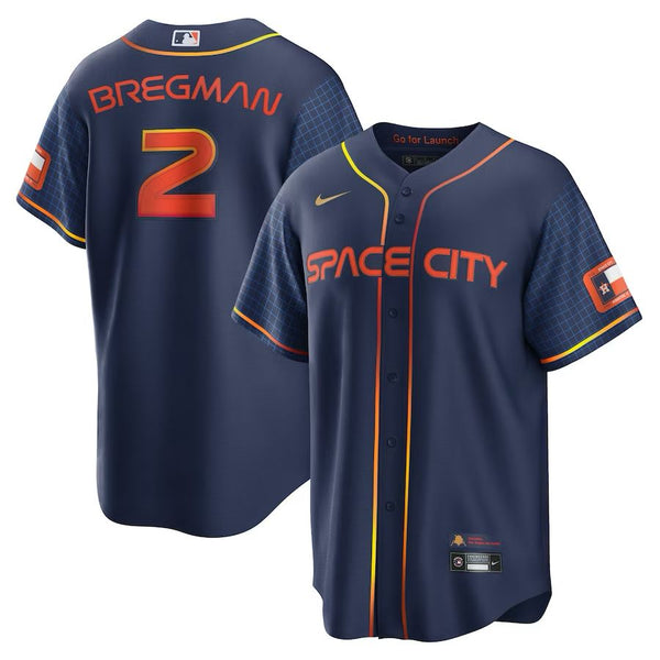 Houston Astros Alex Bregman – Navy Jersey