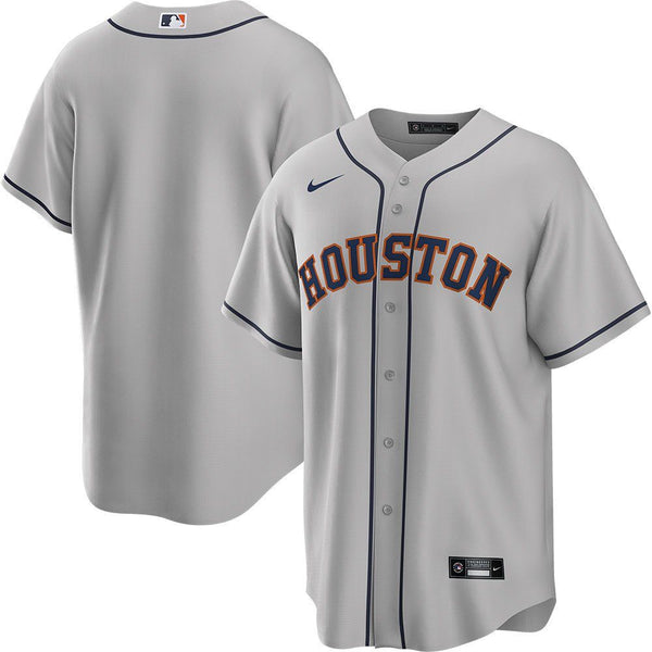 Houston Astros – Blank Gray Jersey