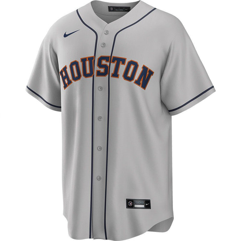 Houston Astros – Blank Gray Jersey