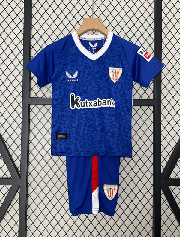 Camiseta y Pantalones para niños Athletic Club Bilbao Away 24/25