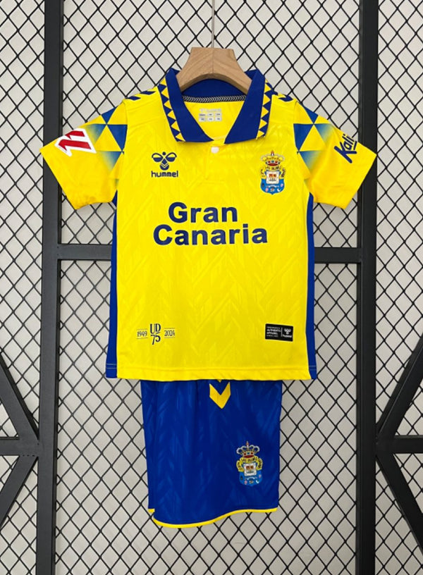 Camiseta y Pantalones para niños UD Las Palmas Home 24/25