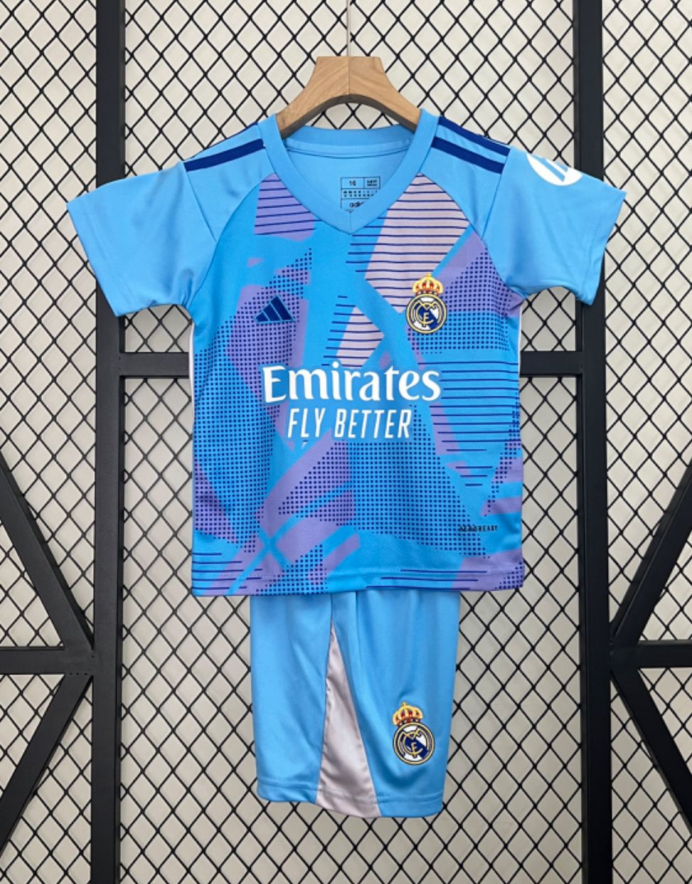 Camiseta y Pantalones para niños Real Madrid Portero 2024/25