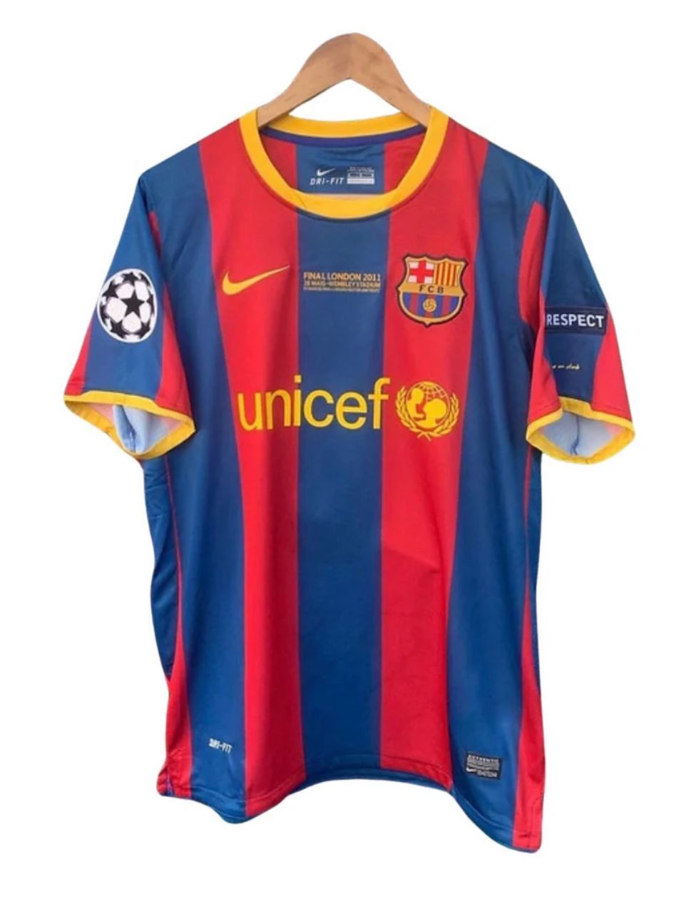 Camiseta FC Barcelona Retro 2010/2011 - Con Patch