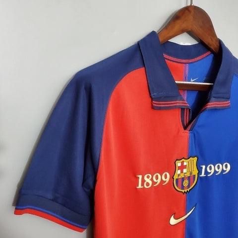 Camiseta FC Barcelona Retro - 100 Años (1899/1999)