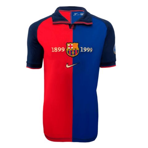Camiseta FC Barcelona Retro - 100 Años (1899/1999)