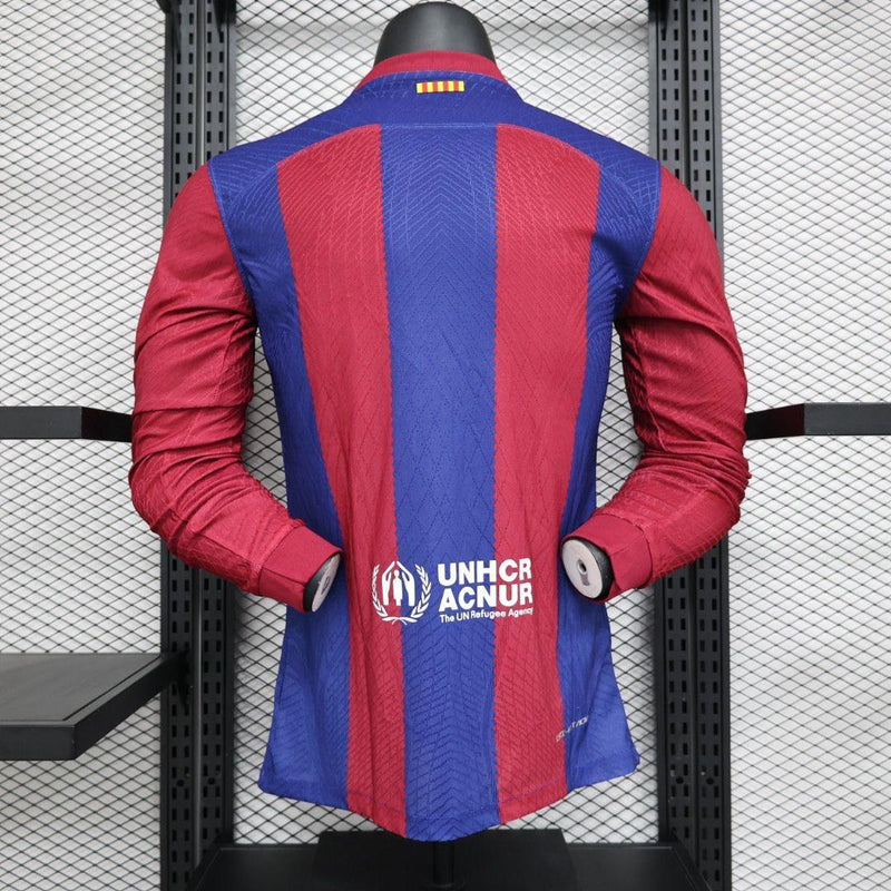 Camiseta Manga Larga FC Barcelona Home 23/24 - Jugador