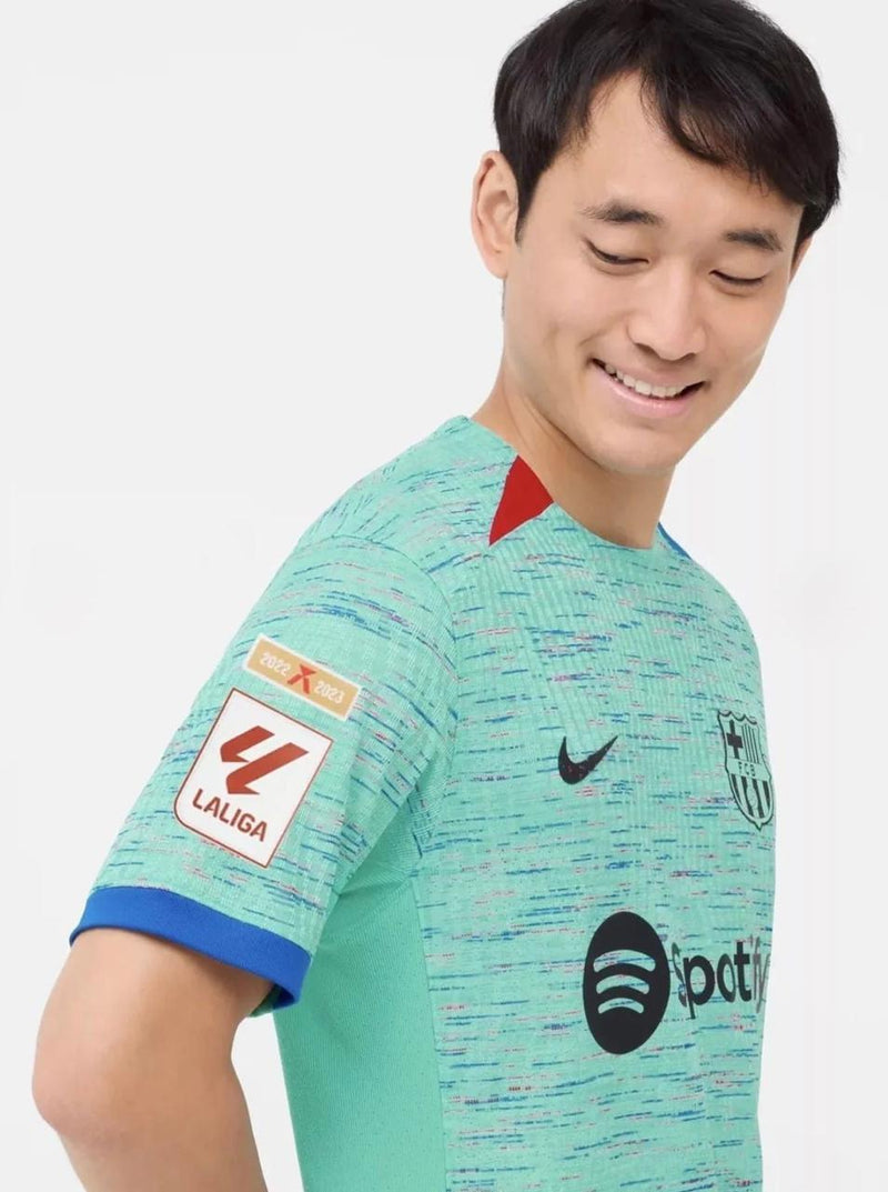 Camiseta FC Barcelona Third 23/24 - Jugador - Con Patch Campeones LaLiga