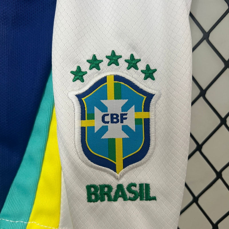 Camiseta y Pantalones para niños Brasil 24/25