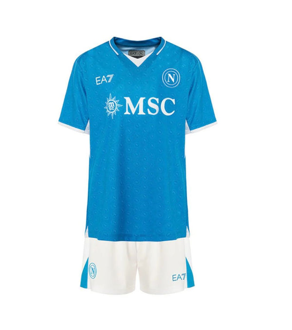 Camiseta y Pantalones para niños Napoli Home 24/25