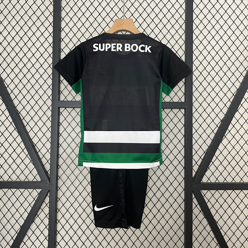 Camiseta y Pantalones para niños Sporting Portugal Home 24/25