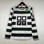 Camiseta Retro Manga Larga Sporting Portugal 01/03
