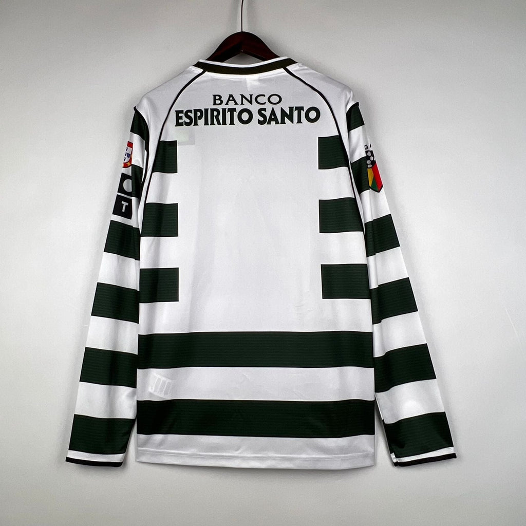 Camiseta Retro Manga Larga Sporting Portugal 01/03