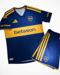 Camiseta y Pantalones para niños Boca Juniors Home 26/27