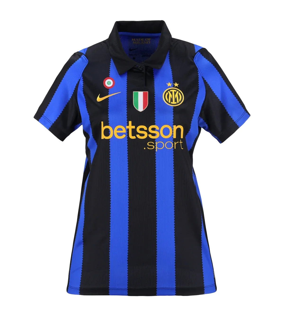 Camiseta Inter Home 26/27 - Mujer - Escudo + Parches
