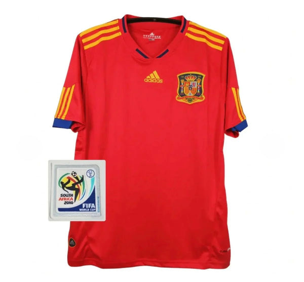 Camiseta España Retro Home 2010 - Con Patch