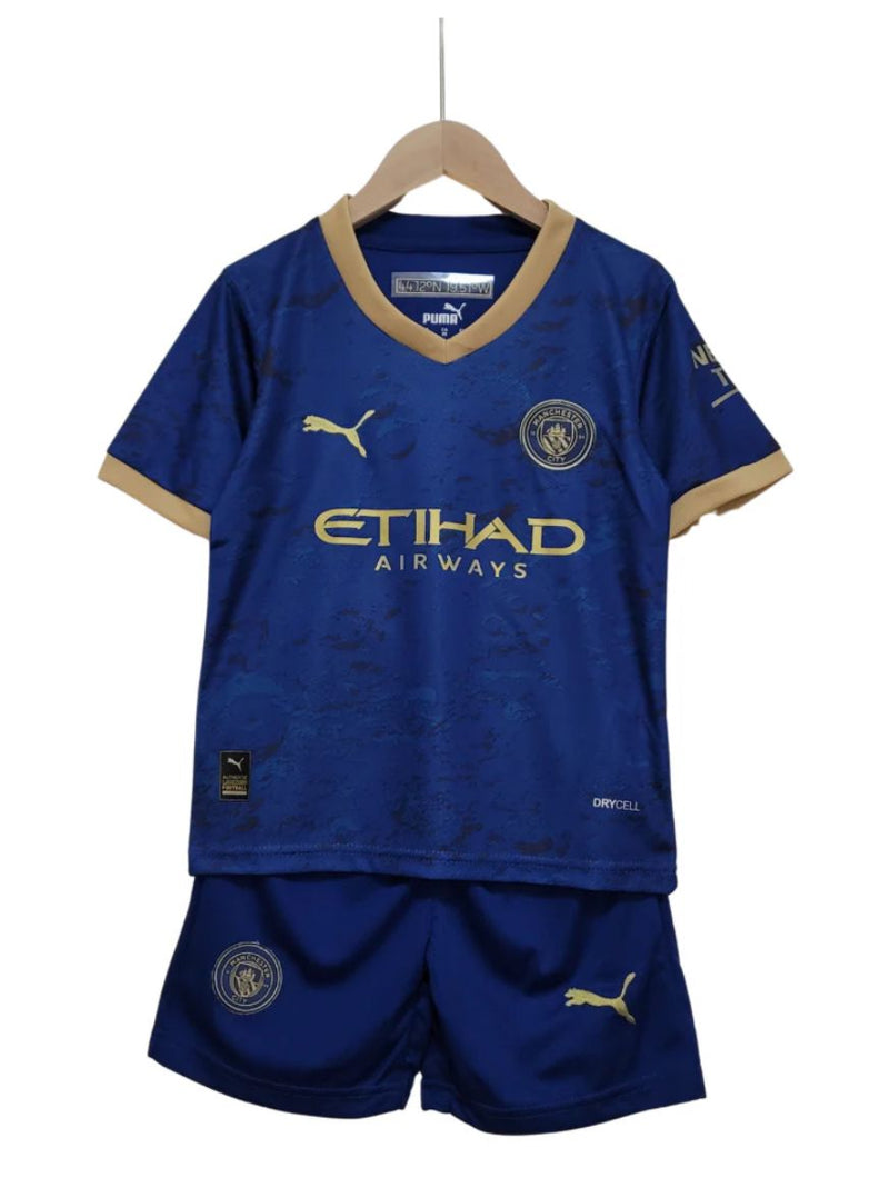 Camiseta y Pantalones para niños Manchester City 23/24