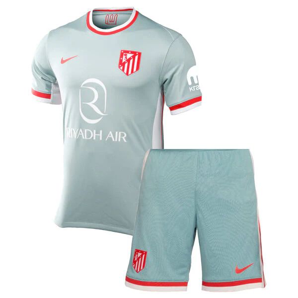 Camiseta y Pantalones para niños Atletico de Madrid Away 24/25
