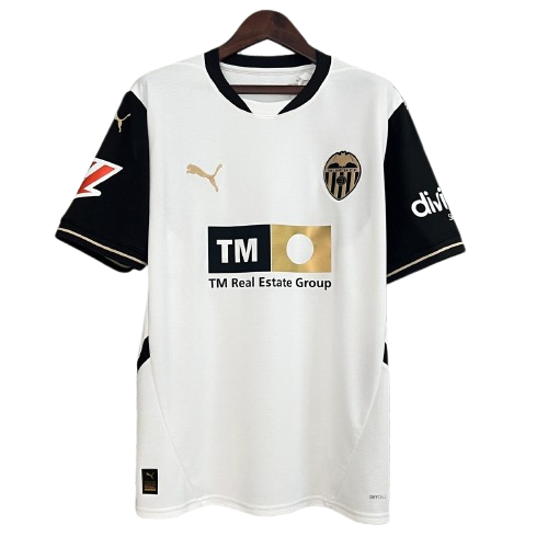 Camiseta Valencia CF Home 24/25 - Con Patch La Liga