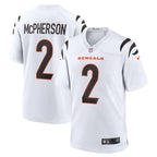 Cincinnati Bengals Evan McPherson – White Jersey