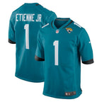 Jacksonville Jaguars Travis Etienne – Teal Jersey