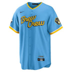 Milwaukee Brewers – Blank Blue Jersey