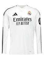 Camiseta Manga Larga Real Madrid Home 24/25