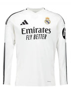 Camiseta Manga Larga Real Madrid Home 2024/25