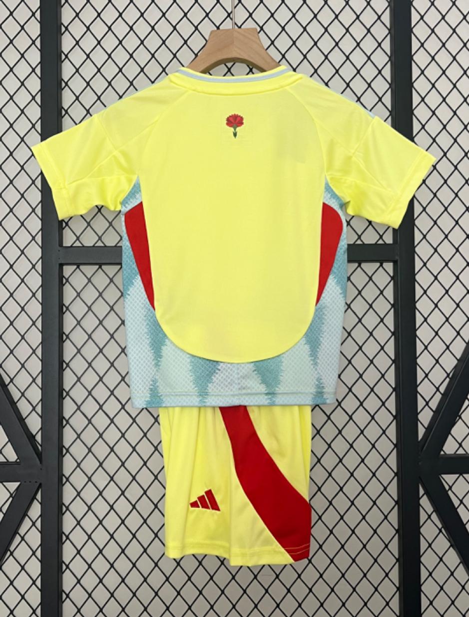 Camiseta y Pantalones para niños España Away 24/25