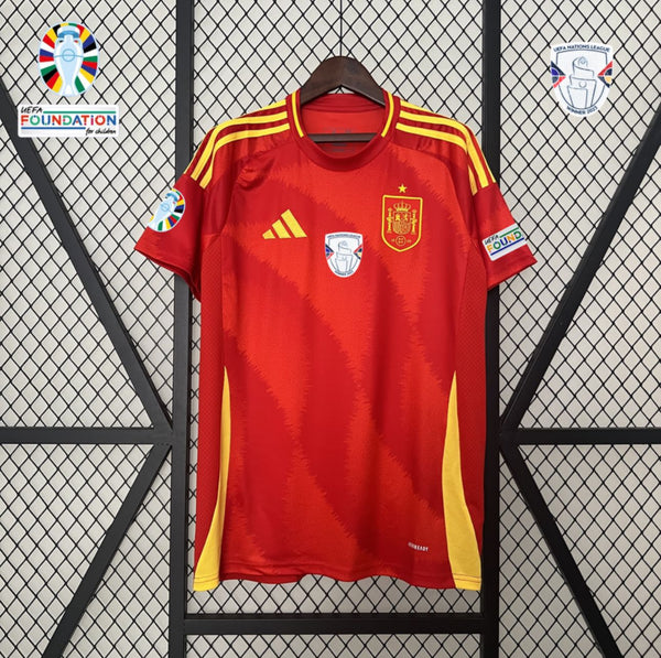 Camiseta España Home 24/25 - Con Patch UCL