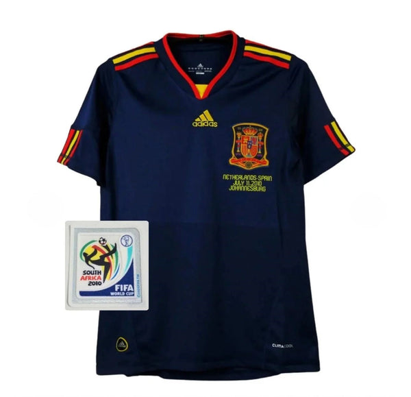 Camiseta España Retro Away 2010 - Con Patch