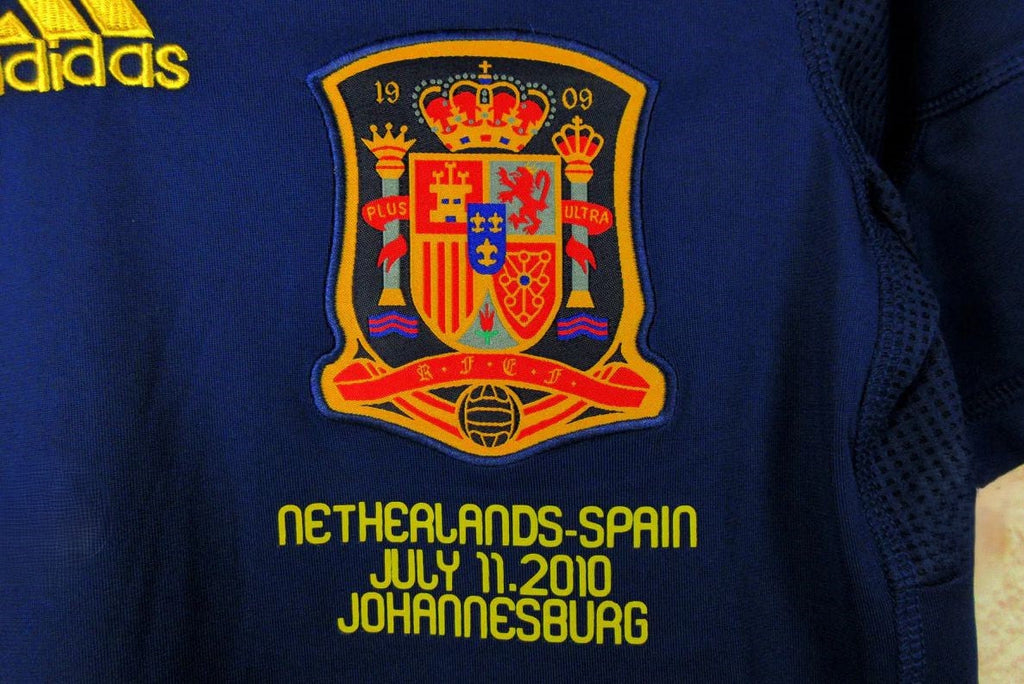Camiseta España Retro Away 2010 - Con Patch