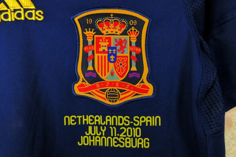 Camiseta España Retro Away 2010 - Con Patch