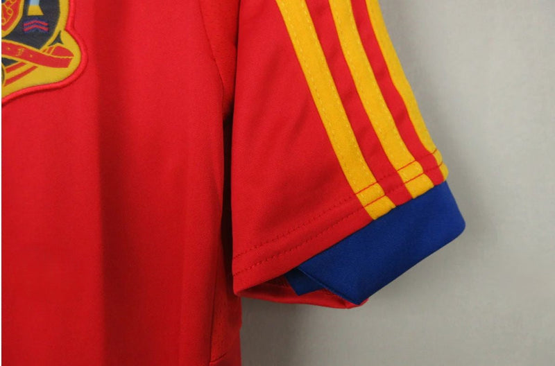 Camiseta España Retro Home 2010 - Con Patch